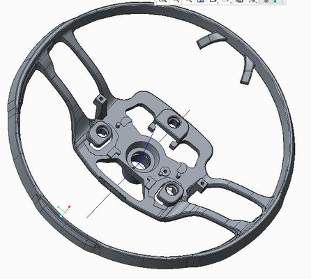 คุณภาพ Magnesium Alloy Steering Wheel Frame Metals Light Car Wheel Cover โรงงาน